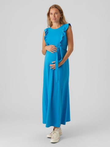 MAMALICIOUS Kleid 'Roberta Mary' in Blau