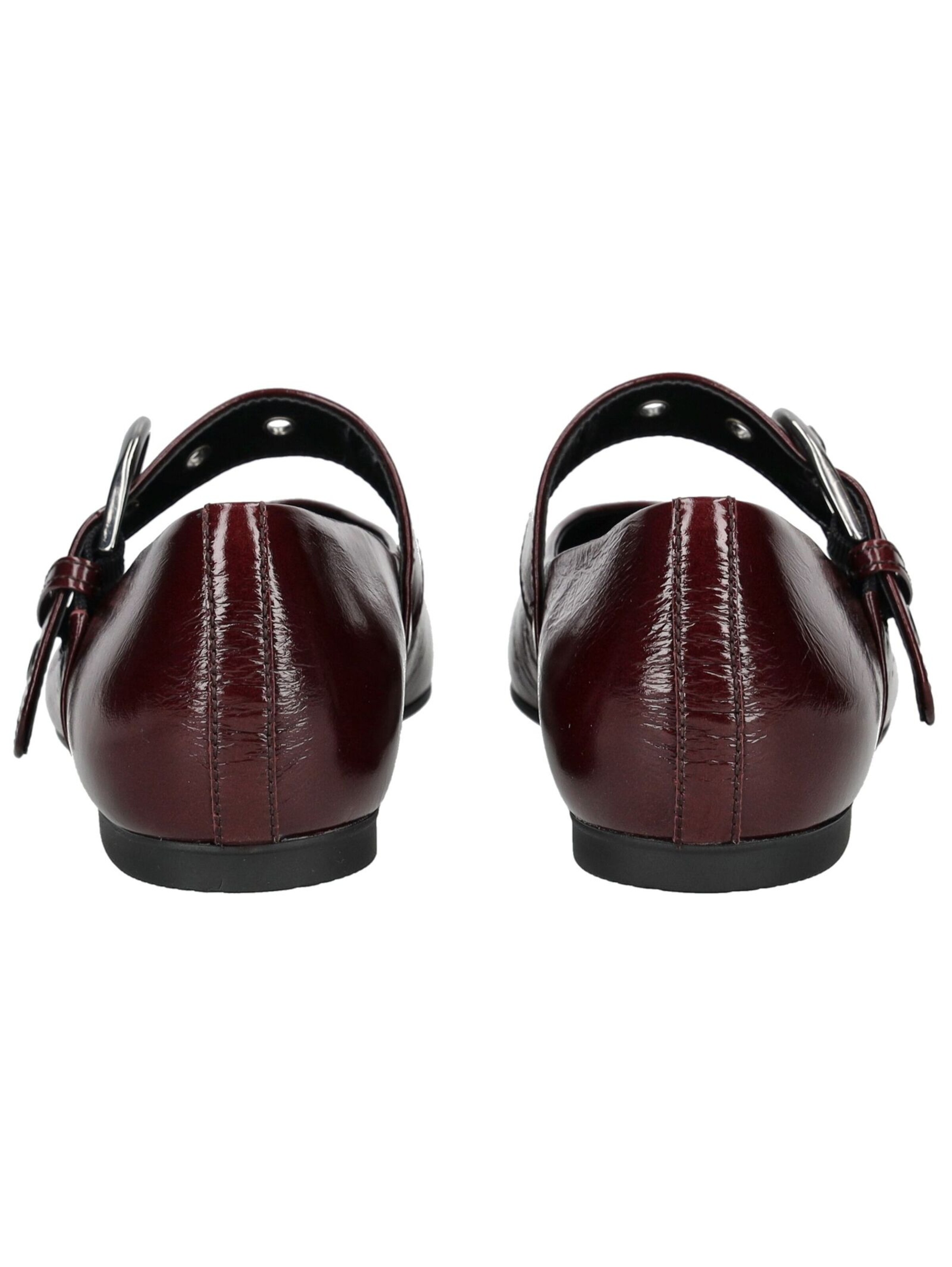 GABOR Ballet Flats with Strap in Red