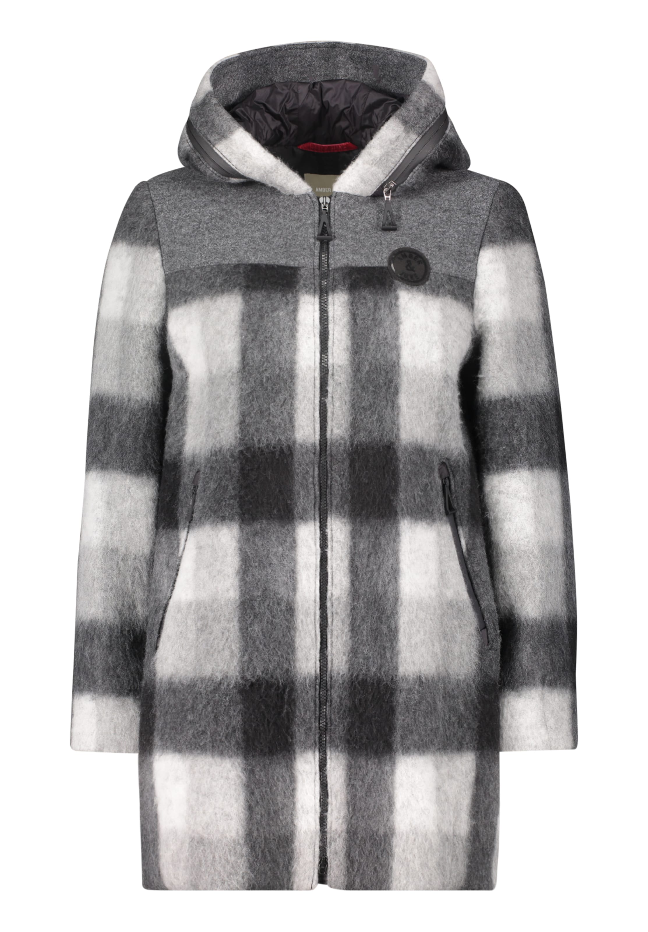 Giacca di mezza stagione di Amber & June in grigio: frontale