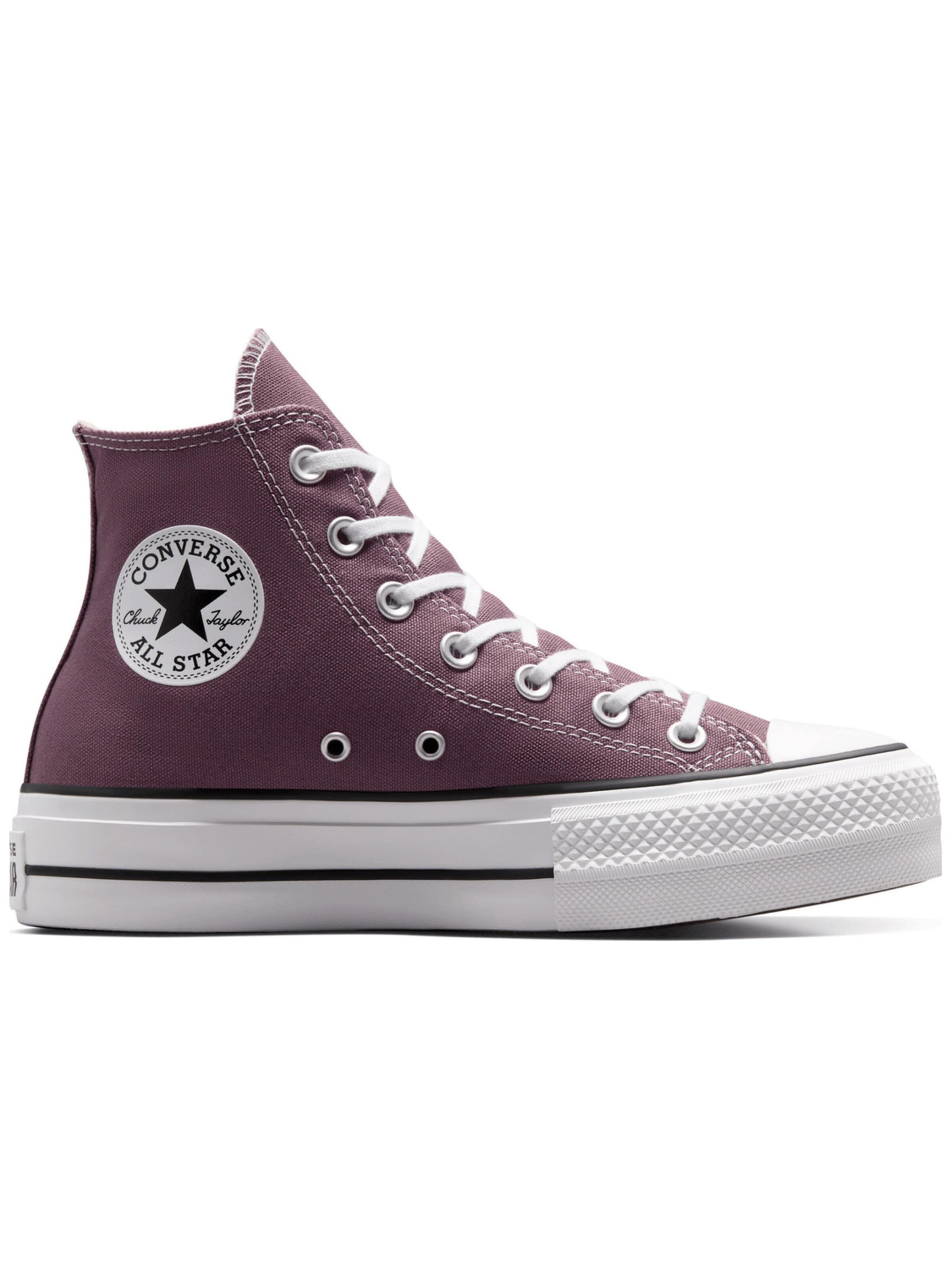 Baskets hautes 'Converse Chuck Taylor As Lift' CONVERSE en violet : devant