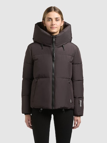 khujo - Chaqueta de invierno 'Audrey2' en lila: frente
