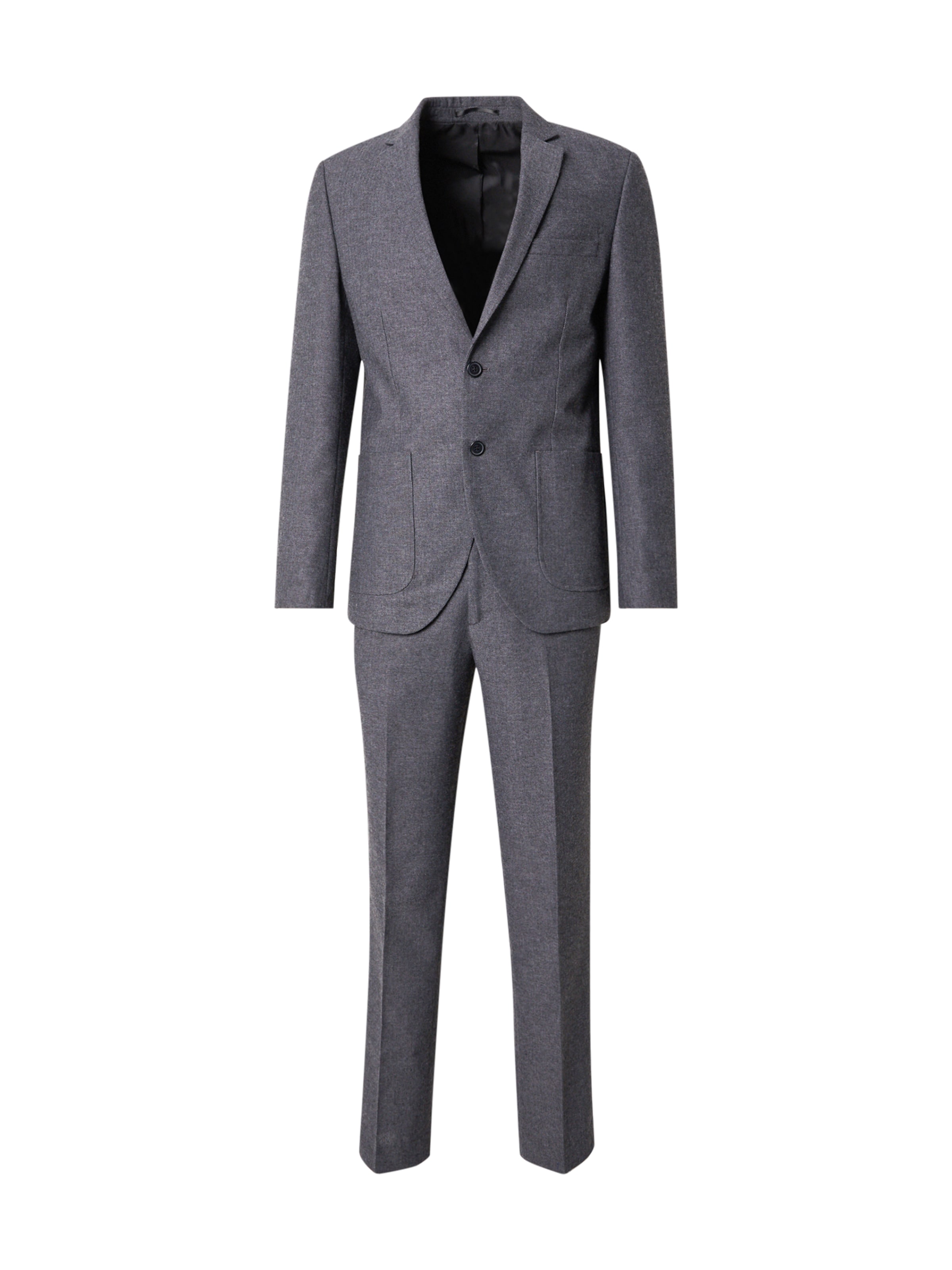 pelēks Jack & Jones Premium Standarta Klasiska žakete 'JPRMADISON': no priekšpuses