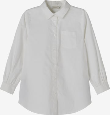 Regular fit Camicia da donna 'Befred' di NAME IT in bianco: frontale