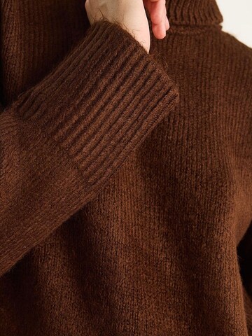 Bianco Lucci Sweater in Brown