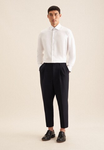 Coupe regular Chemise business SEIDENSTICKER en blanc