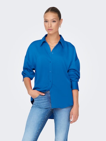 ONLY Блуза 'MARTA' в синьо: отпред