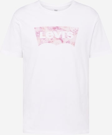 LEVI'S ® Shirt 'Graphic Crewneck Tee' in White: front