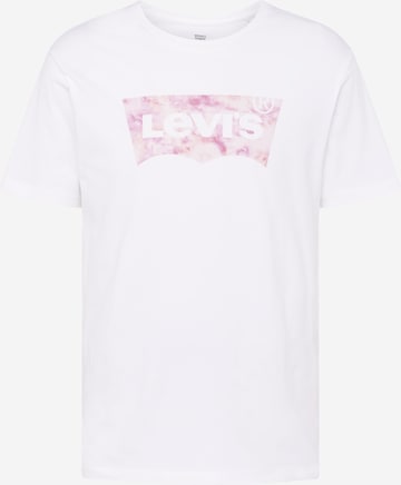 Tricou 'Graphic Crewneck Tee' de la LEVI'S ® pe alb: față