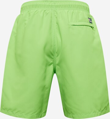 Superdry Plavecké šortky – zelená