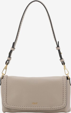 ABRO Shoulder Bag 'SIGNATURE' in Beige: front