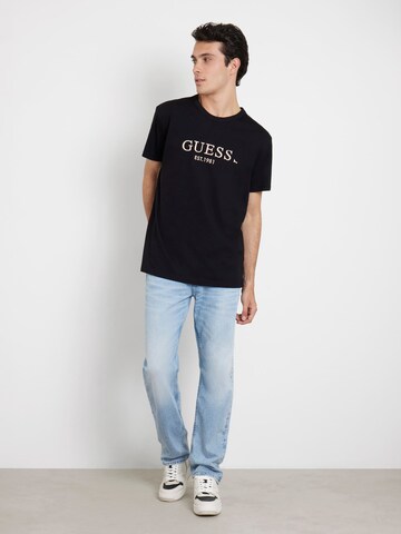 T-Shirt GUESS en noir