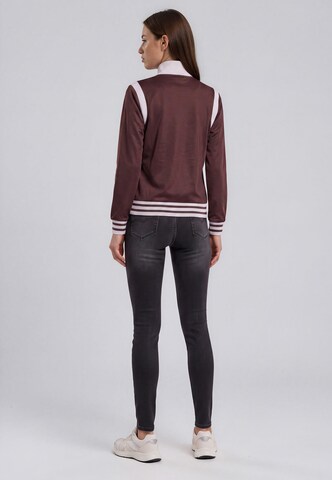 Veste de survêtement Sergio Tacchini en marron
