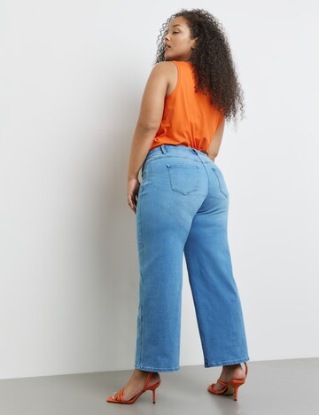 Wide Leg Jean SAMOON en bleu