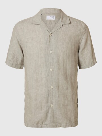 SELECTED HOMME Overhemd in Groen: voorkant