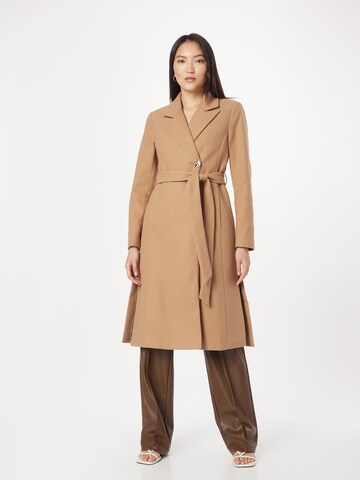 Dorothy Perkins Between-seasons coat in Beige: front