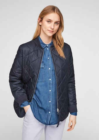 s.Oliver Jacke in Blau: predná strana