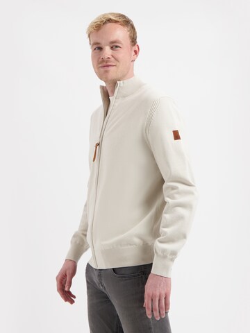 Vestes en maille 'Blake' MGO en beige : devant