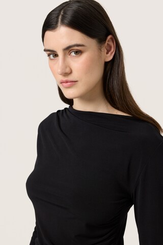 SOAKED IN LUXURY Jurk 'Adjo' in Zwart