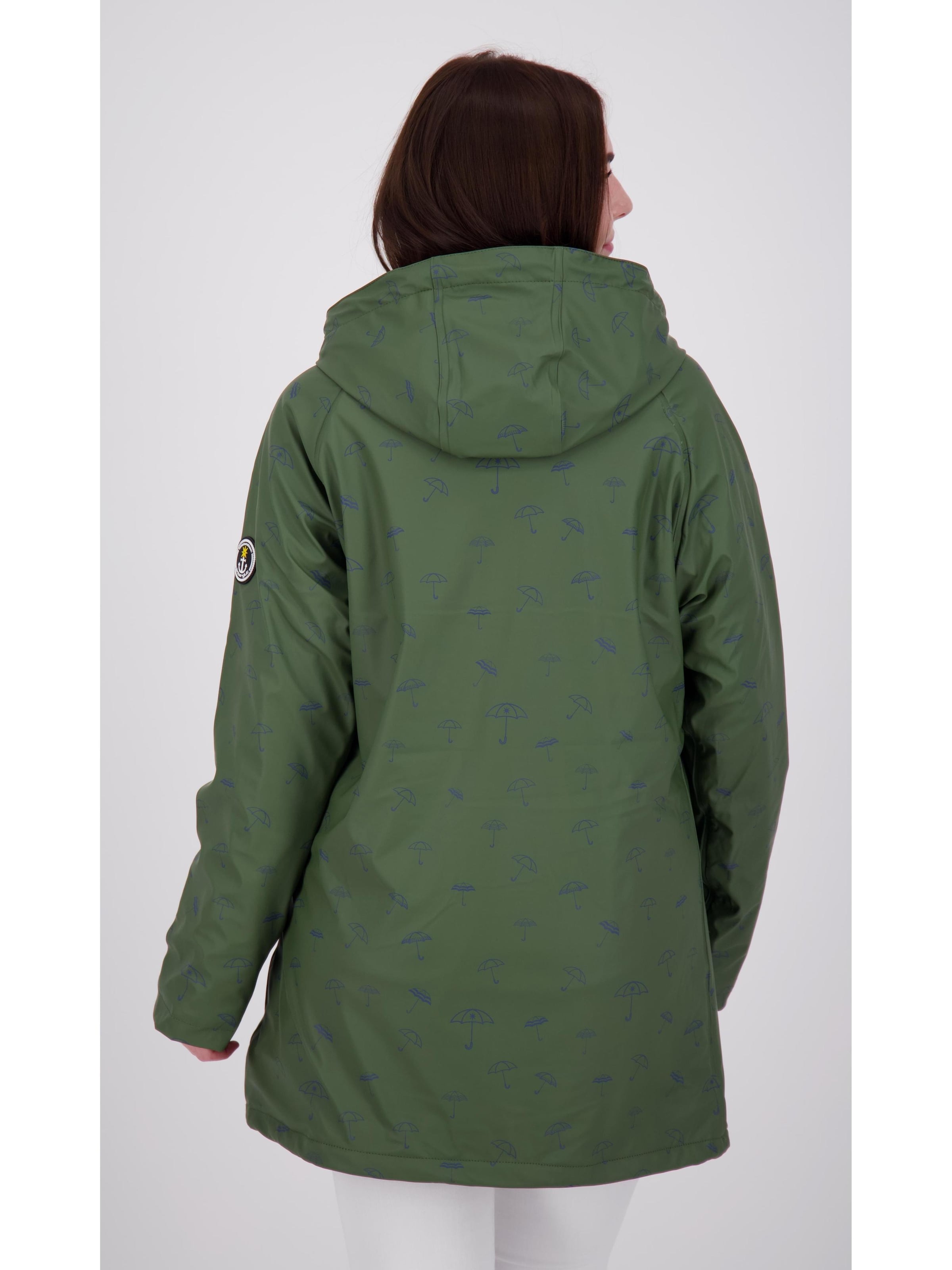 ankerglut Outdoor jacket 'Friesennerz ANKERGLUTMEER' in Green