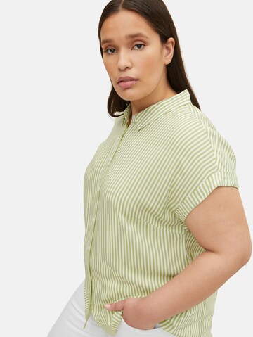 Tom Tailor Women + Blouse in Green