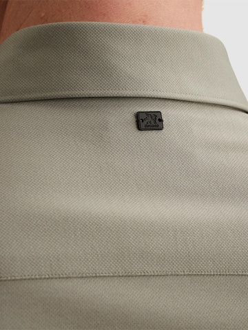 VANGUARD Regular fit Overhemd 'Elevated Knit shirt with widespread collar' in Groen