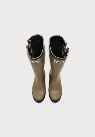 Barbour Rubber boot 'Militar' in Brown