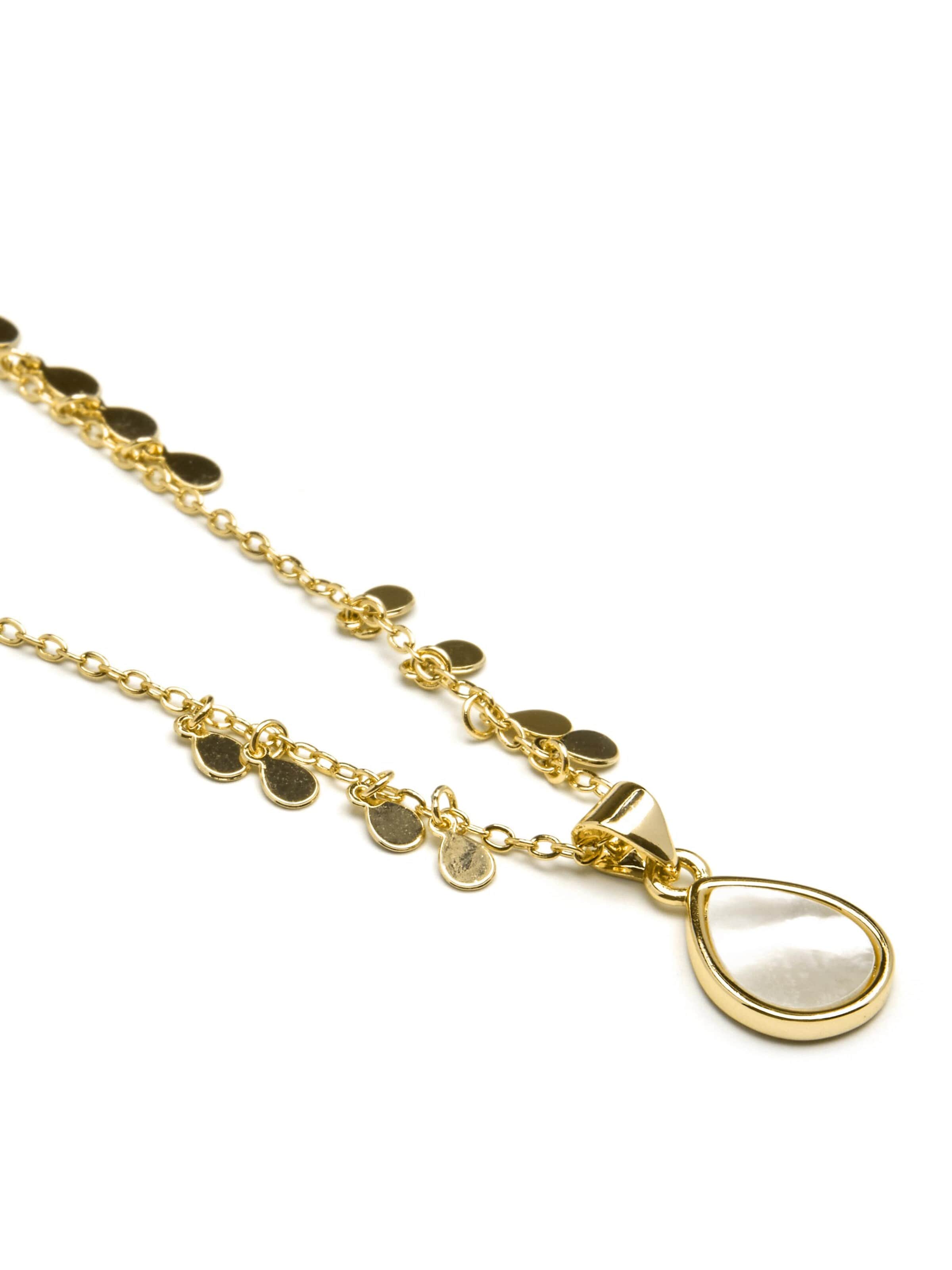 Luxenter Halsband 'Lain' i guld