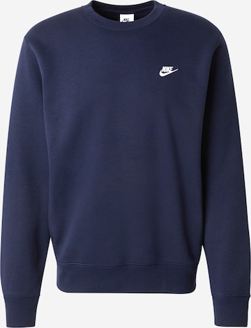 Nike Sportswear Collegepaita 'Club' värissä sininen: etupuoli