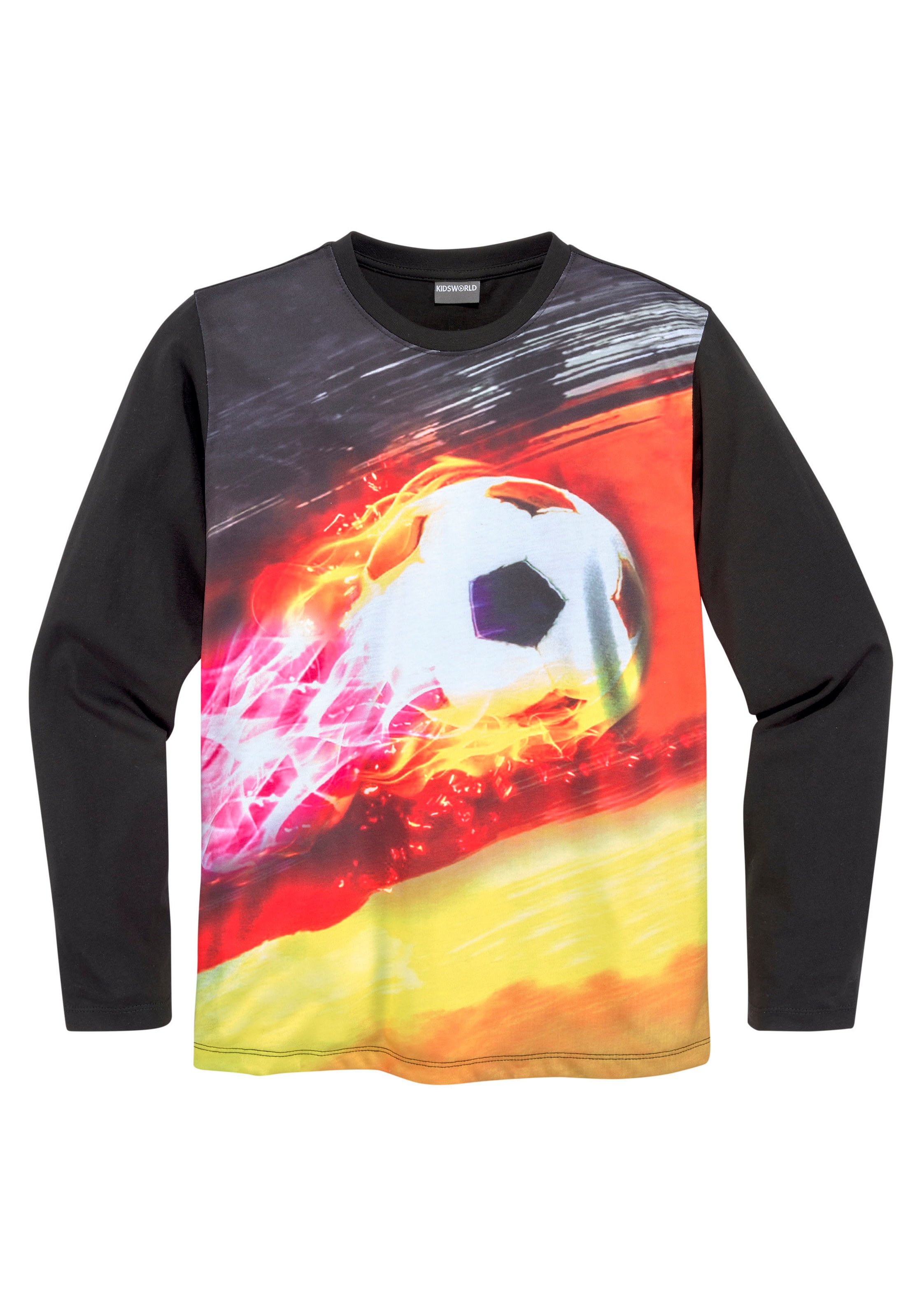 Kidsworld Shirt in Schwarz: Vorderseite