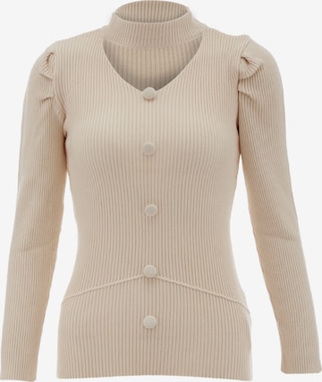 caneva Pullover in Beige: predná strana