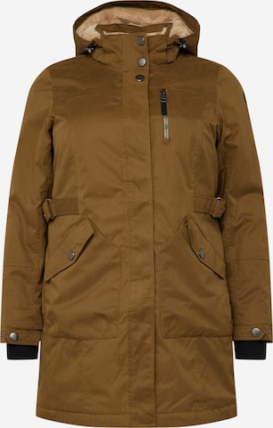 STOY Weatherproof jacket in Green: front