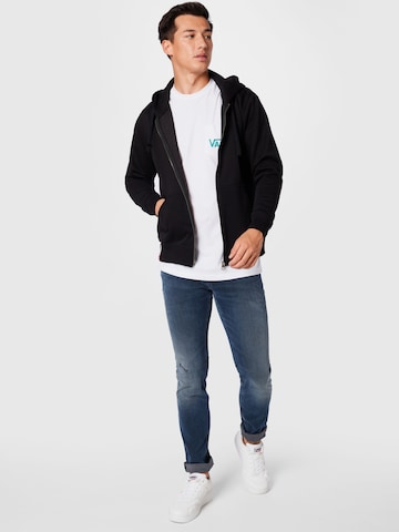 ALPHA INDUSTRIES Sweatjacke in Schwarz