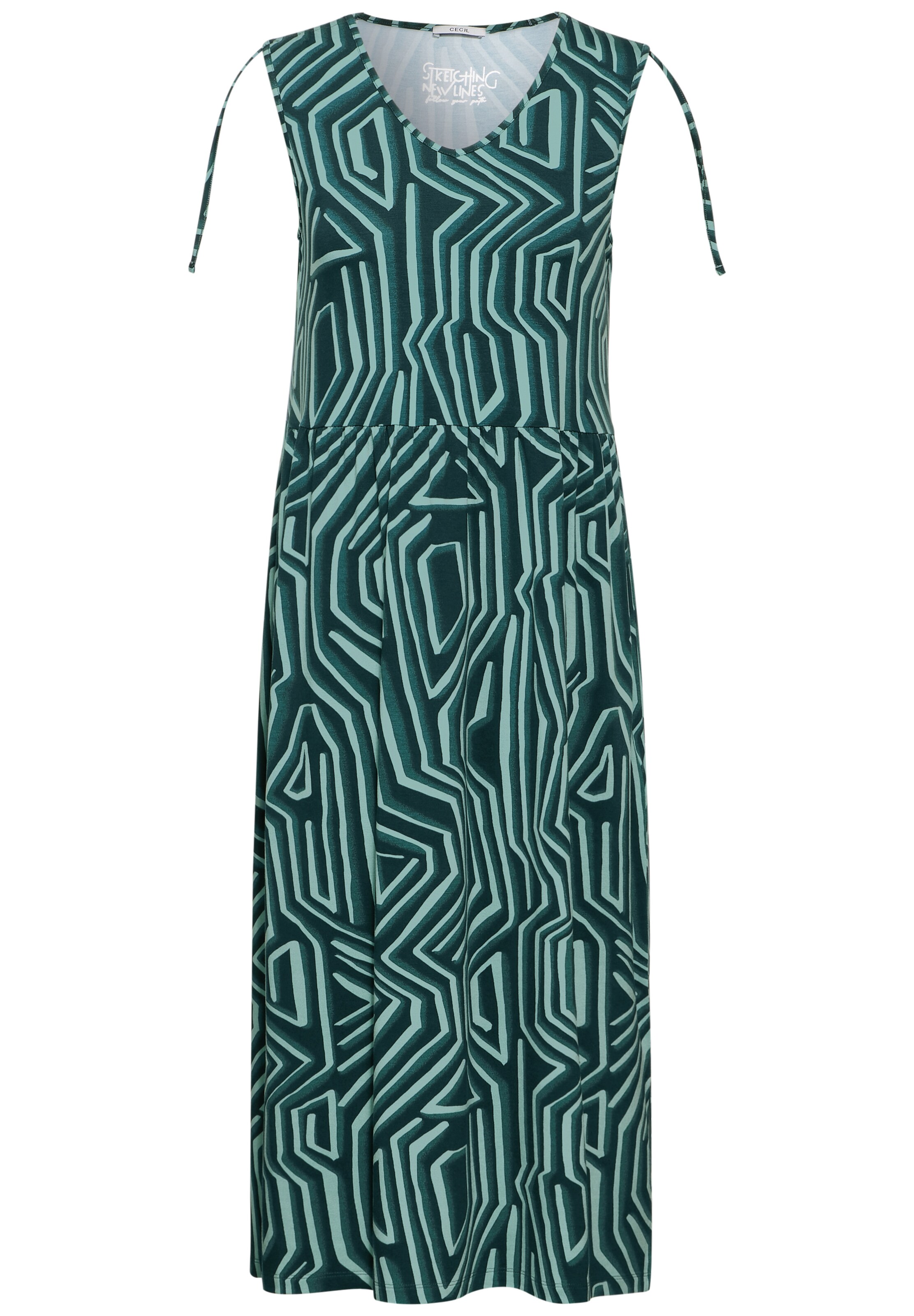 CECIL Kleid in Grün: Vorderseite