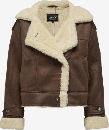 ONLY Winter Jacket in Brown: front