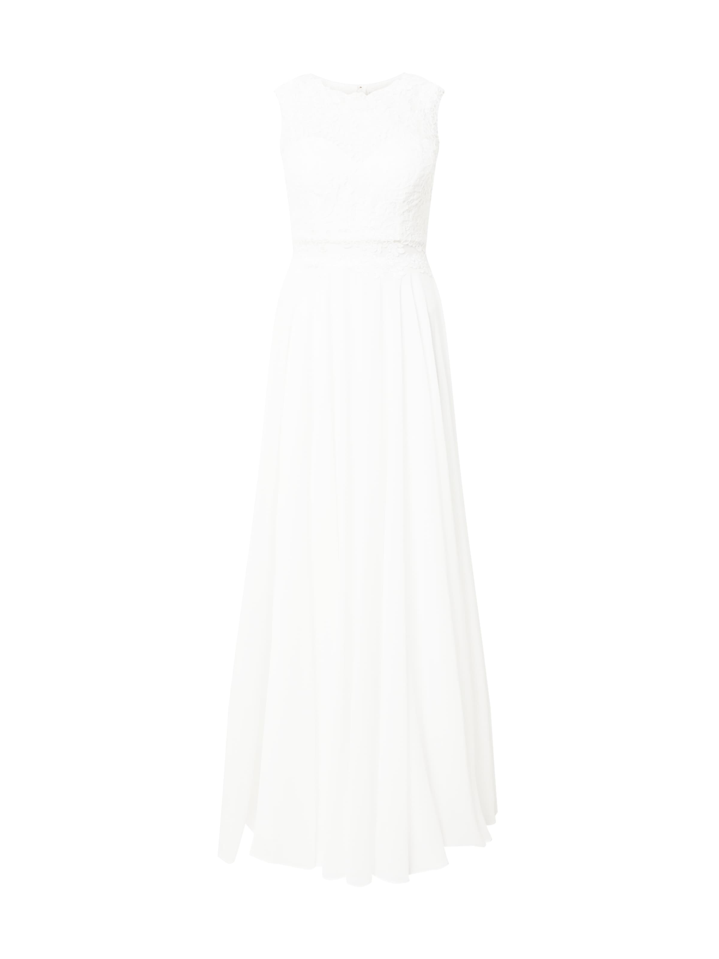 balts mascara Vakarkleita: no priekšpuses