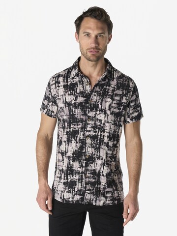 KOROSHI Comfort Fit Paita värissä musta: etupuoli