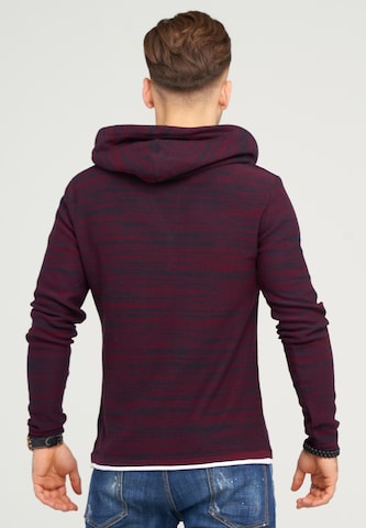 behype Sweatshirt 'JOSHA' in Rot