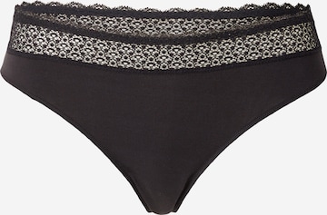 String TRIUMPH en noir : devant
