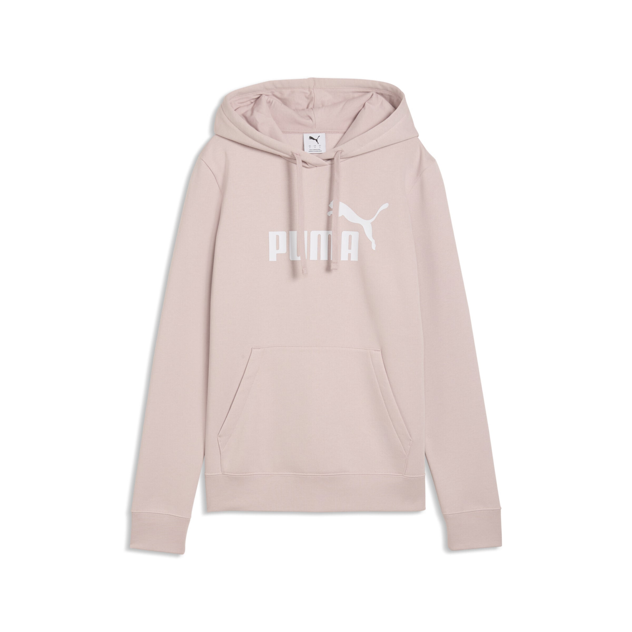 PUMA Sportsweatshirt 'ESS No. 1' in Pink: Vorderseite