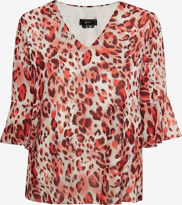 faina Blouse in Rood: voorkant