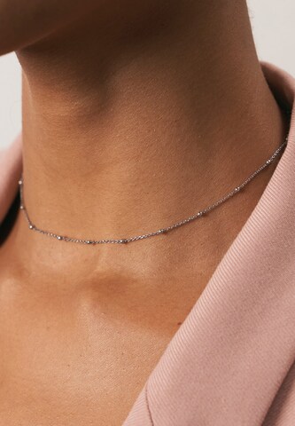 Stilnest Necklace 'Satellite' in Silver: front