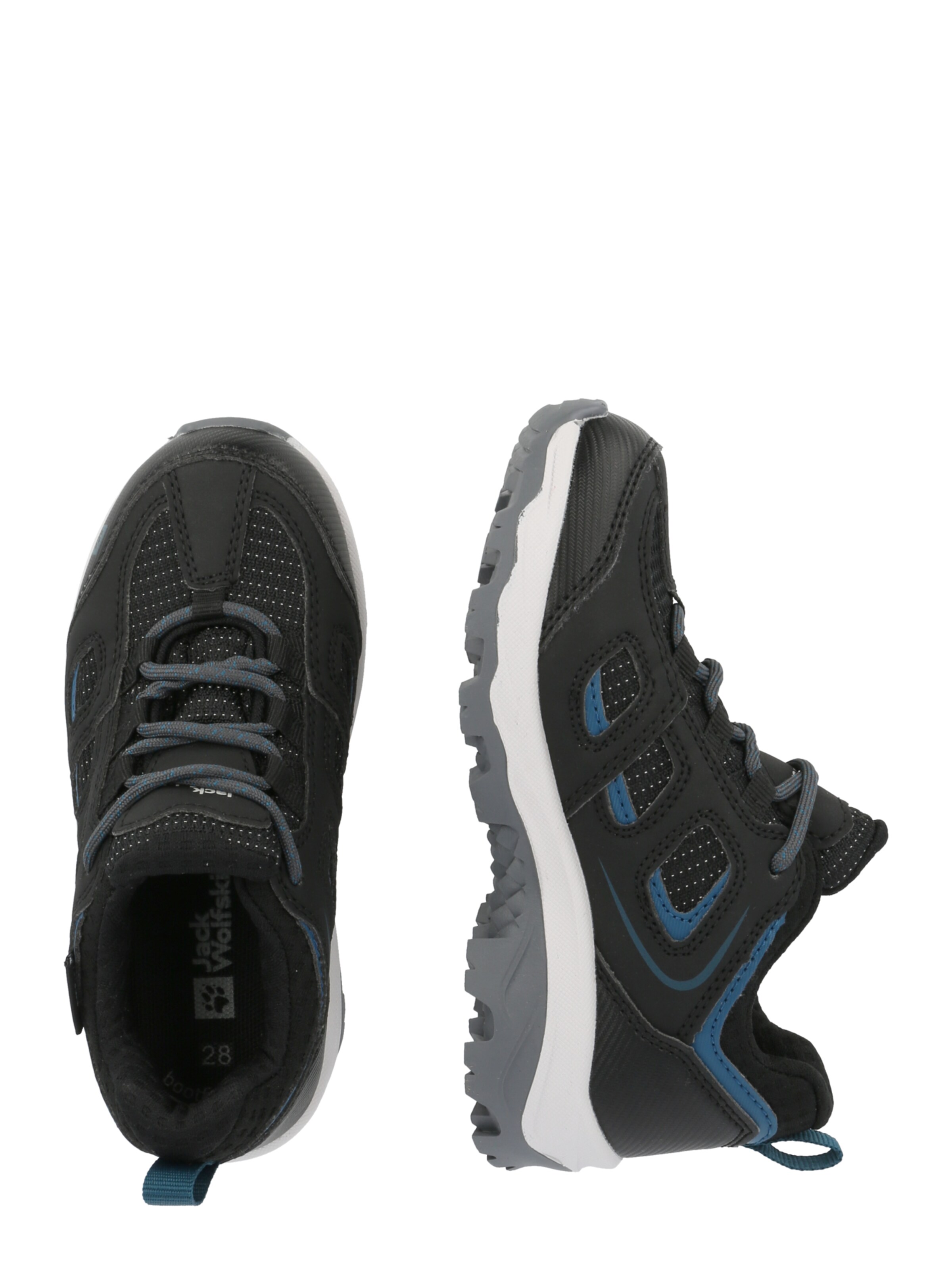 JACK WOLFSKIN Flats 'Vojo' in Black