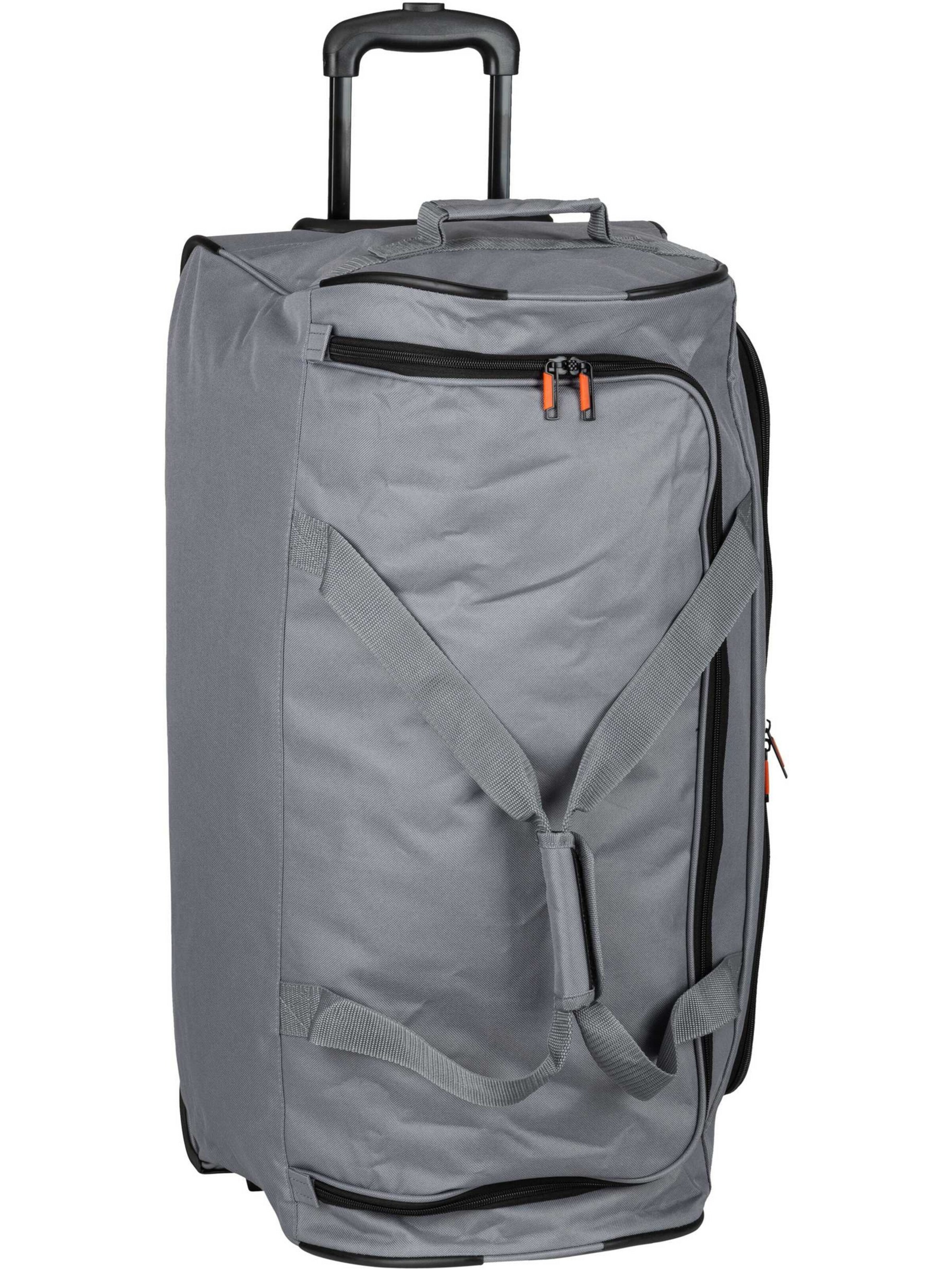 Trolley 'Basics' di TRAVELITE in grigio: frontale
