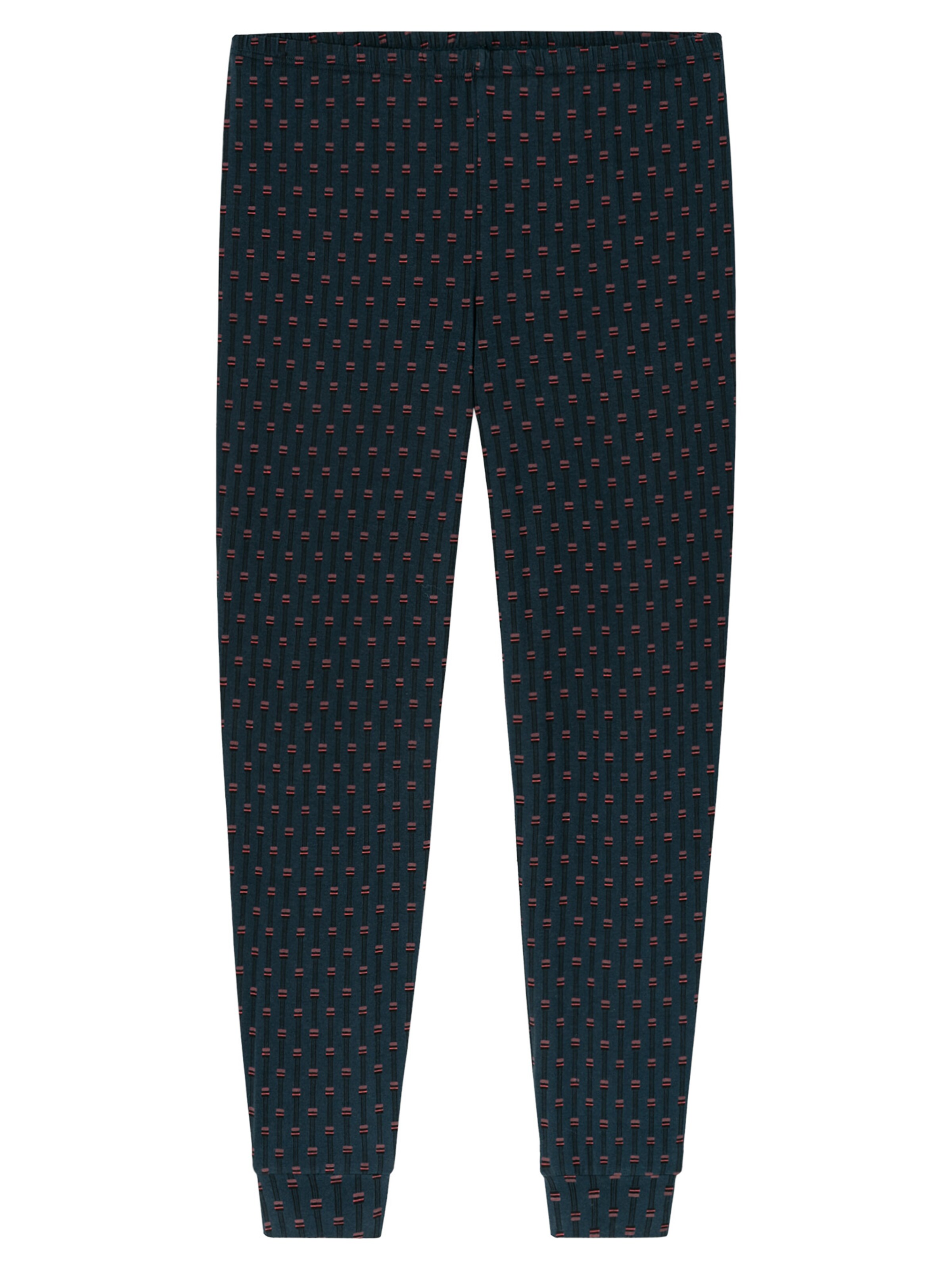 SCHIESSER Pyjama 'Casual Essentials' in Blau