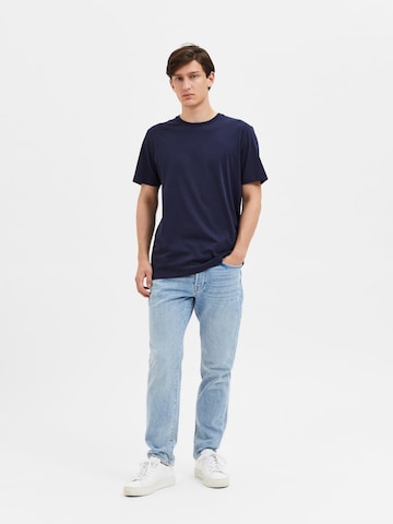 SELECTED HOMME - Camiseta 'Aspen' en azul