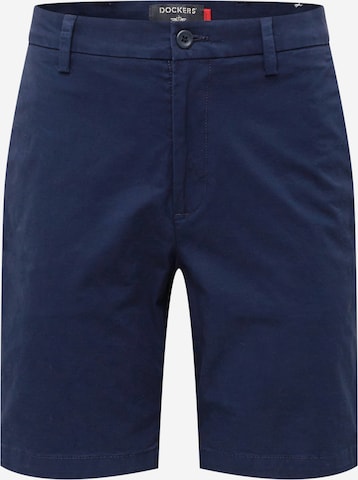 Skinny Pantaloni eleganți de la Dockers pe albastru: față