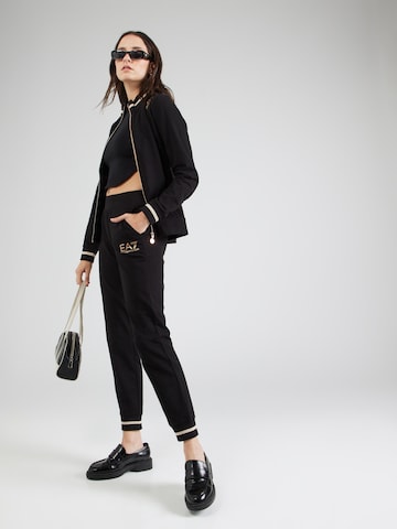 EA7 Emporio Armani Normalny krój Strój do biegania w kolorze czarny