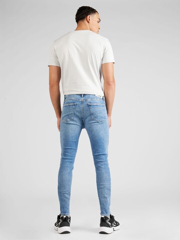 Calvin Klein Jeans Скинни Джинсы в Синий