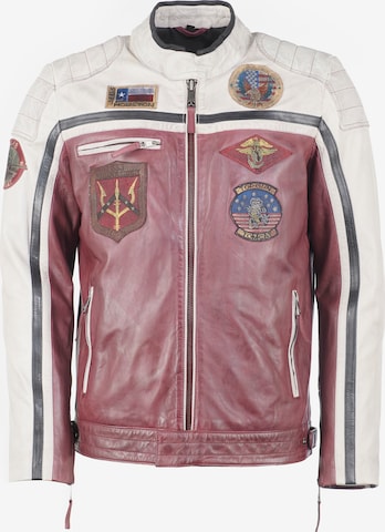 TOP GUN Between-Season Jacket in Red: front