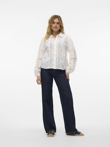 VERO MODA Blouse 'NATALIA' in Wit